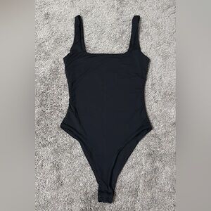 SHEIN Classic Silky Black Body Suit